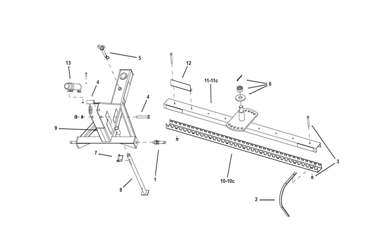 3-Point Tine Rake